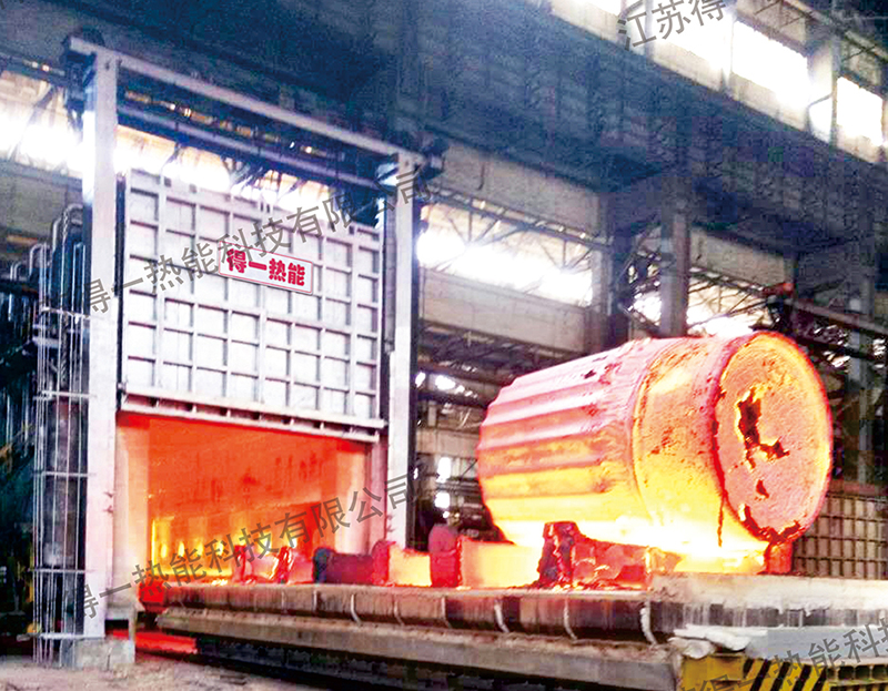 台车式蓄热式天然气加热炉